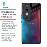 Color Explosion Glass Case for Vivo V40 5G