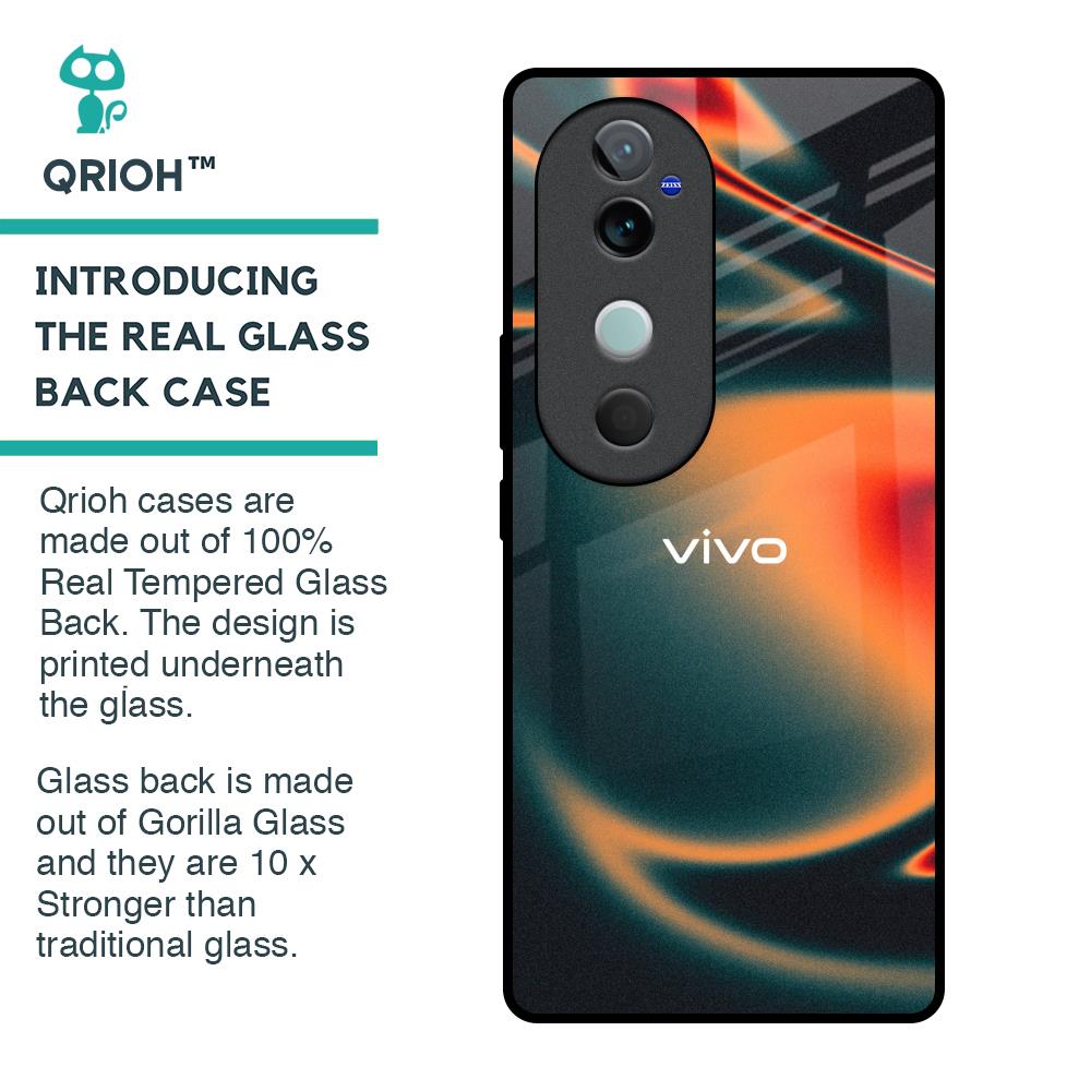 Dusty Galaxy Glass Case for Vivo V40 5G