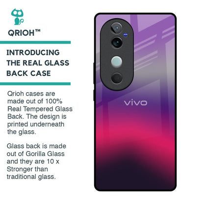Pink Horizon Glass Case for Vivo V40 5G