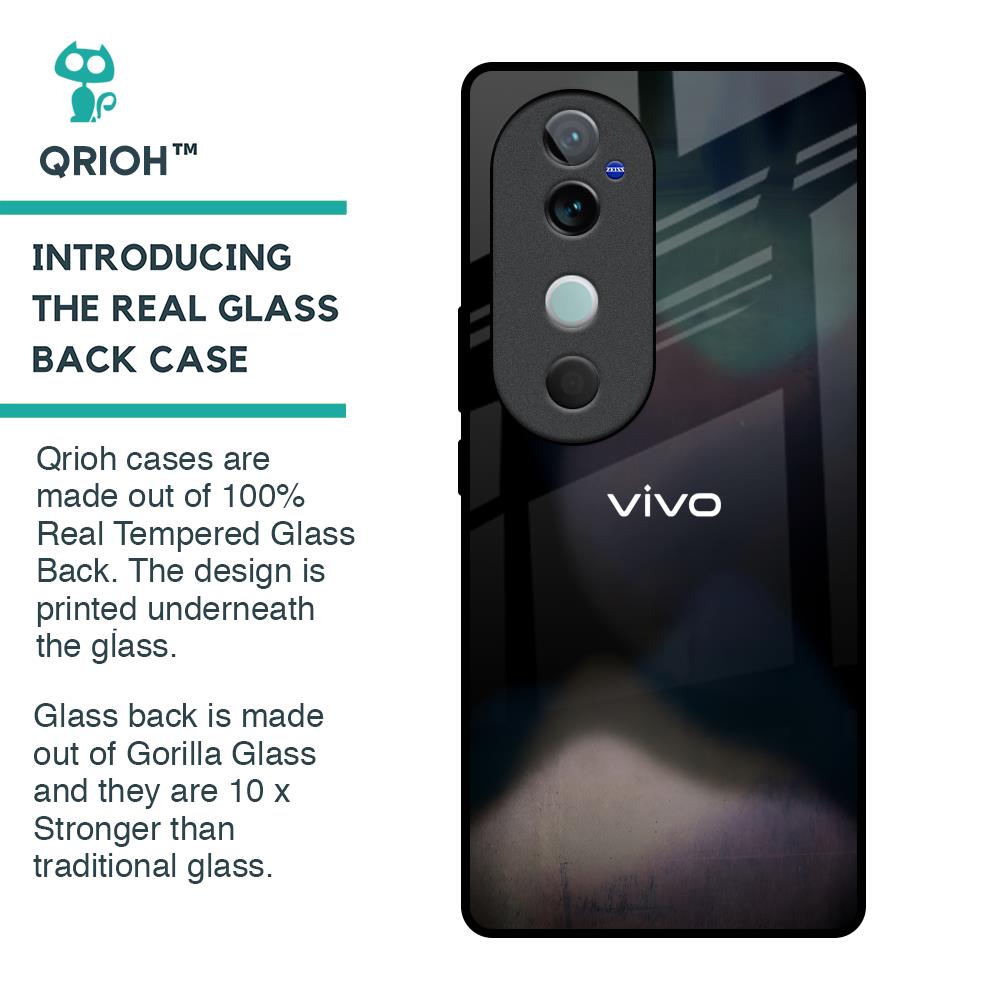 Horror Spots Glass Case for Vivo V40 5G
