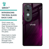 Pink Hairline Glass Case for Vivo V40 5G