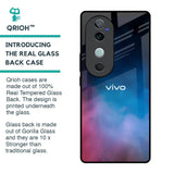 Cloudy Galaxy Glass Case for Vivo V40 5G