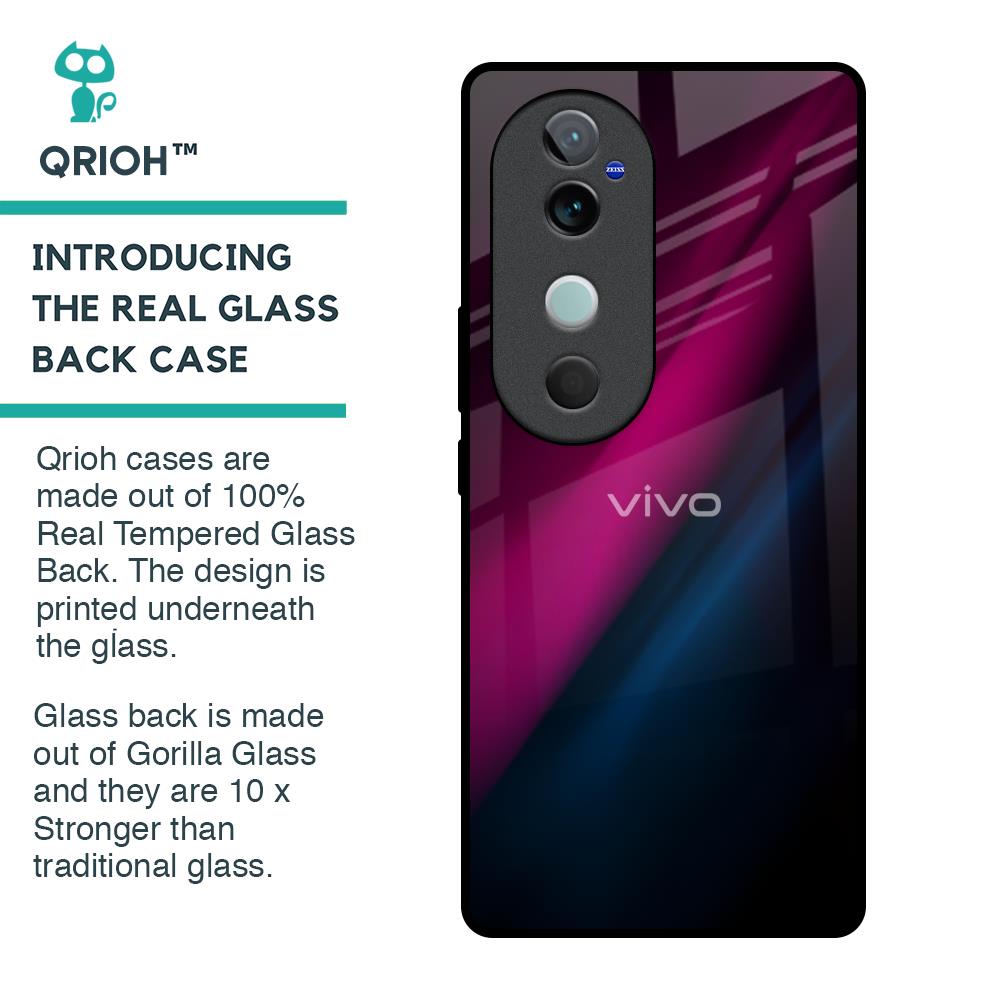 Speedy Motion Glass Case for Vivo V40 5G