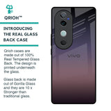 Grey Ombre Glass Case for Vivo V40 5G
