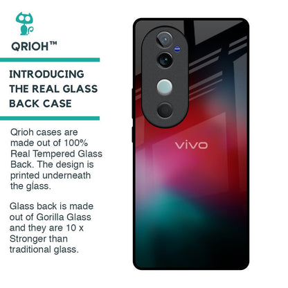 Mystere Red Glass Case for Vivo V40 5G