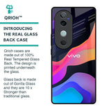 Colorful Fluid Glass Case for Vivo V40 5G
