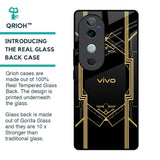 Sacred Logo Glass Case for Vivo V40 5G