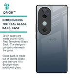 Smokey Grey Color Glass Case For Vivo V40 5G