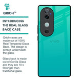 Cuba Blue Glass Case For Vivo V40 5G