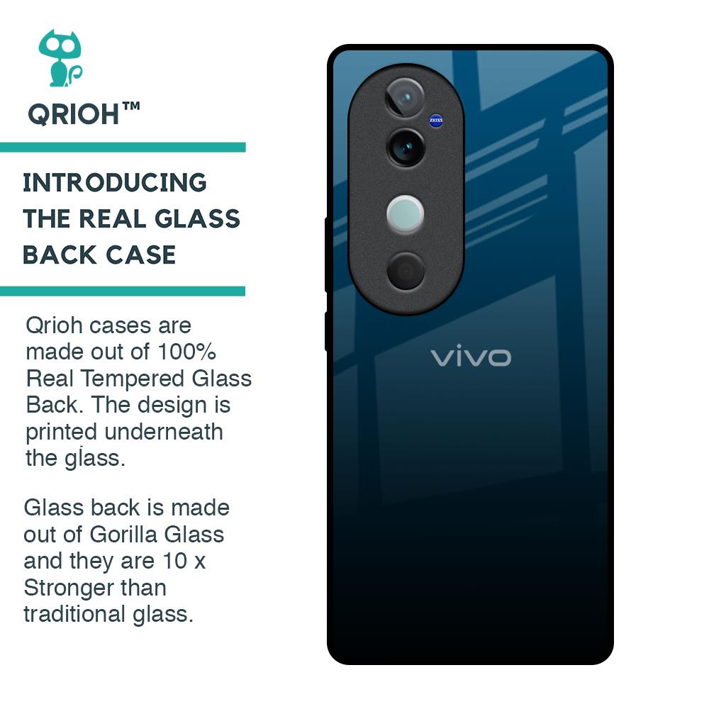 Sailor Blue Glass Case For Vivo V40 5G
