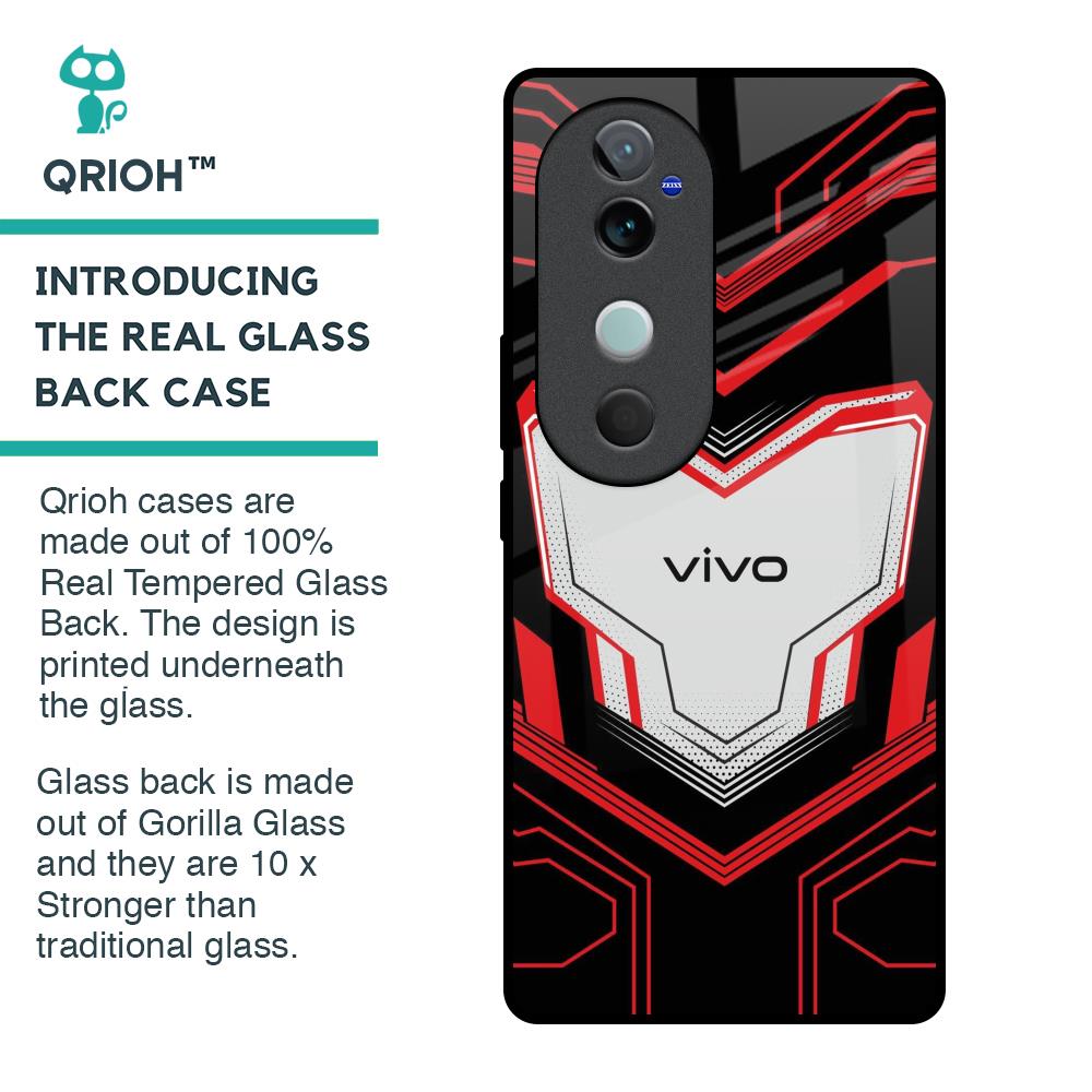 Quantum Suit Glass Case For Vivo V40 5G