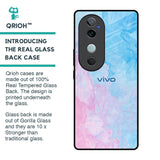 Mixed Watercolor Glass Case for Vivo V40 5G