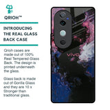 Smudge Brush Glass case for Vivo V40 5G