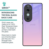 Lavender Gradient Glass Case for Vivo V40 5G