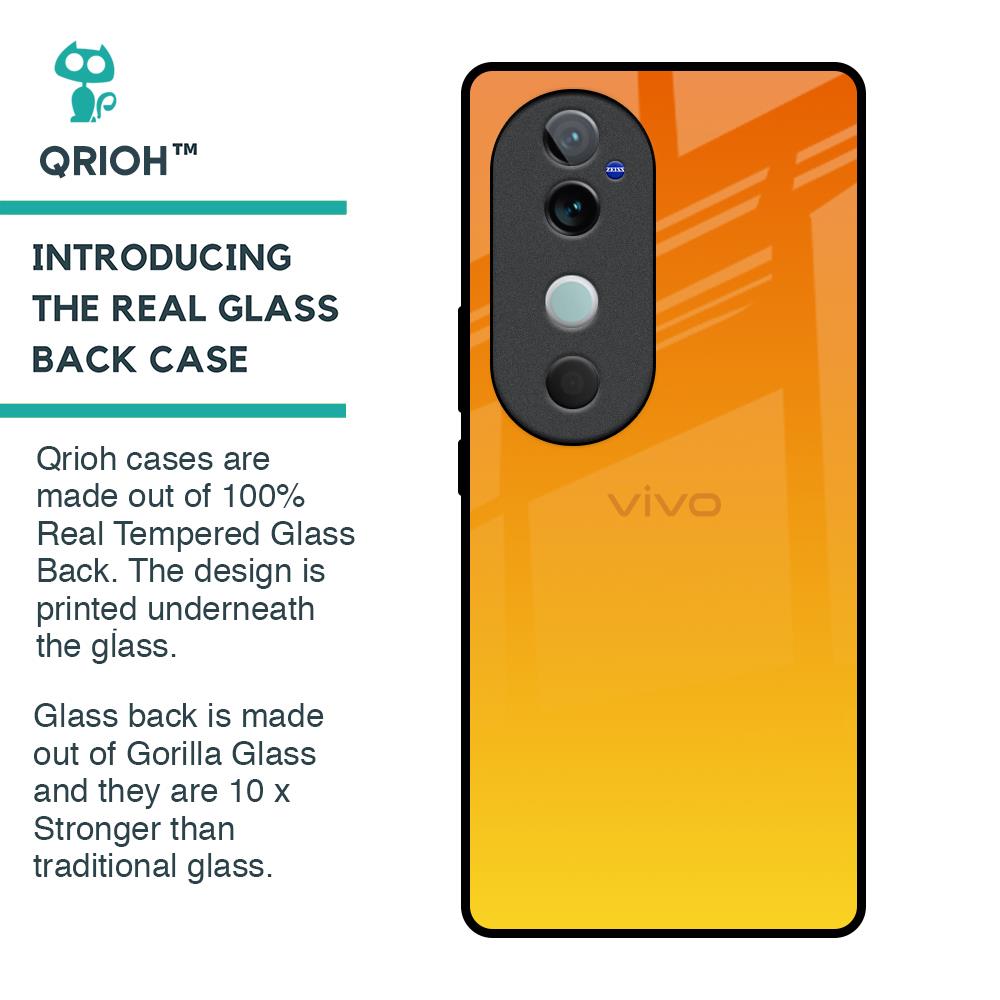 Sunset Glass Case for Vivo V40 5G