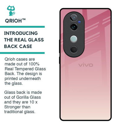 Blooming Pink Glass Case for Vivo V40 5G