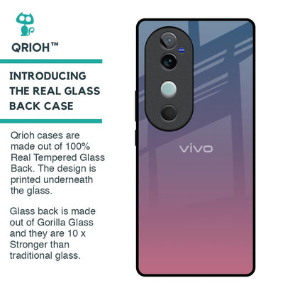 Pastel Gradient Glass Case for Vivo V40 5G
