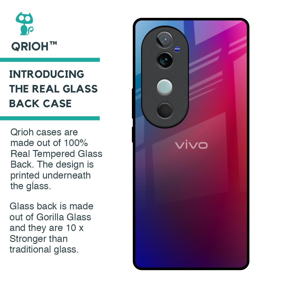 Magical Color Shade Glass Case for Vivo V40 5G