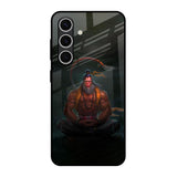 Lord Hanuman Animated Samsung Galaxy S24 FE 5G Glass Back Cover Online