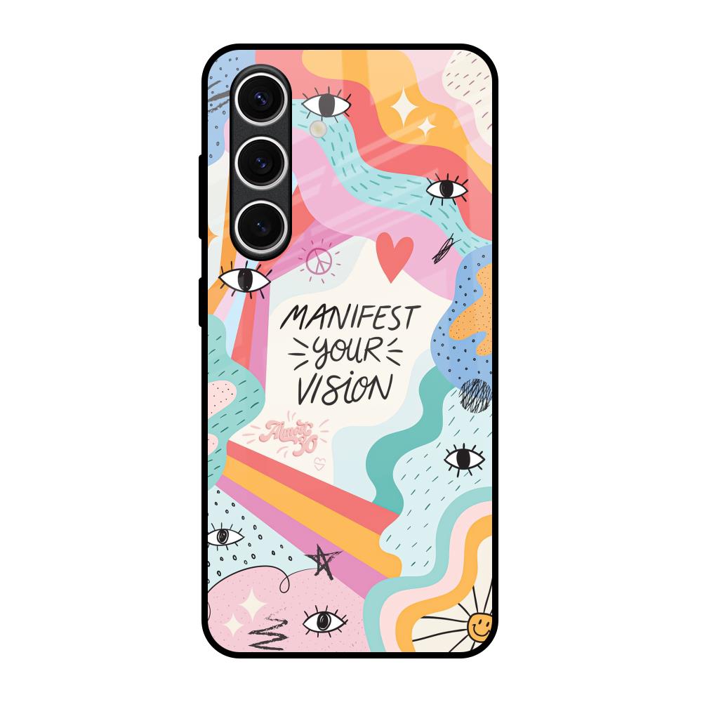 Vision Manifest Samsung Galaxy S24 FE 5G Glass Back Cover Online