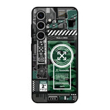 Green Camo Circuit Samsung Galaxy S24 FE 5G Glass Back Cover Online