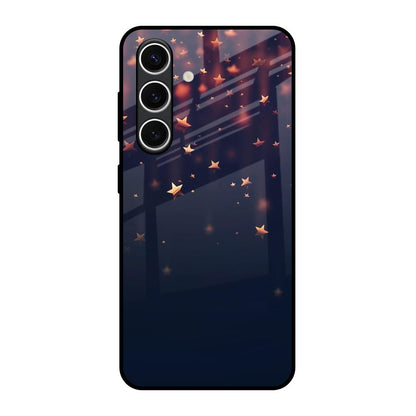 Falling Stars Samsung Galaxy S24 FE 5G Glass Back Cover Online