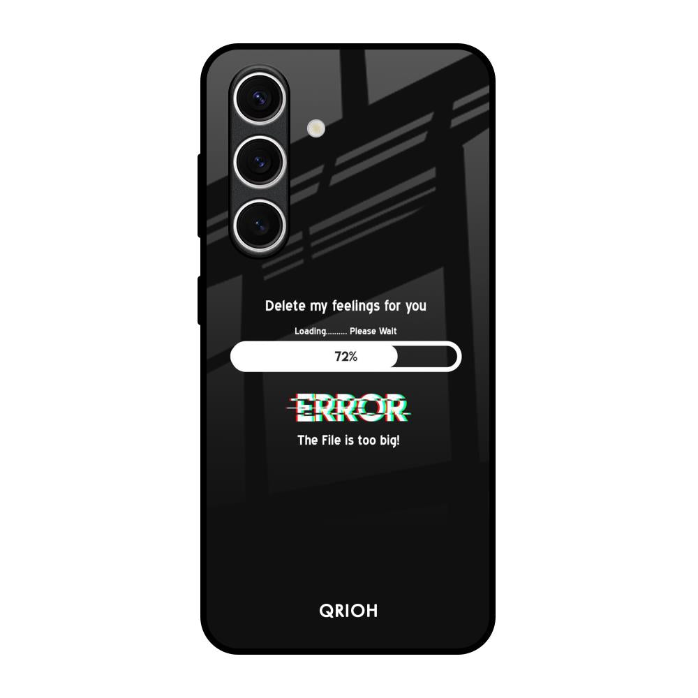 Error Samsung Galaxy S24 FE 5G Glass Back Cover Online