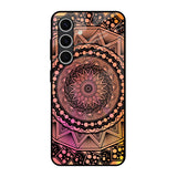 Floral Mandala Samsung Galaxy S24 FE 5G Glass Back Cover Online