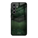 Green Leather Samsung Galaxy S24 FE 5G Glass Back Cover Online