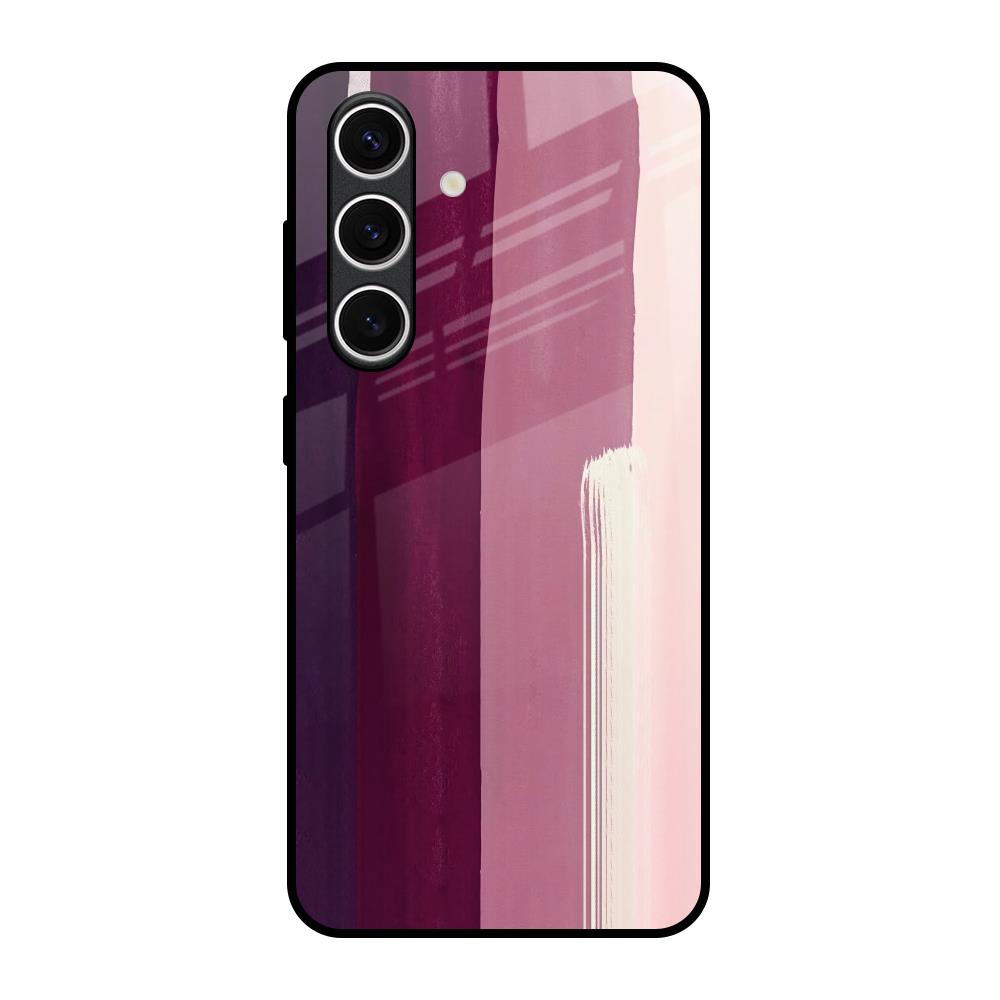 Brush Stroke Art Samsung Galaxy S24 FE 5G Glass Back Cover Online