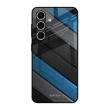 Multicolor Wooden Effect Samsung Galaxy S24 FE 5G Glass Back Cover Online
