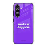 Make it Happen Samsung Galaxy S24 FE 5G Glass Back Cover Online