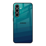 Green Triangle Pattern Samsung Galaxy S24 FE 5G Glass Back Cover Online
