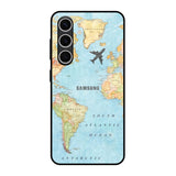 Fly Around The World Samsung Galaxy S24 FE 5G Glass Back Cover Online