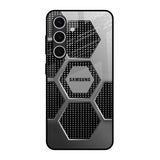 Hexagon Style Samsung Galaxy S24 FE 5G Glass Back Cover Online
