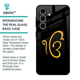 Luxury Fashion Initial Glass Case for Samsung Galaxy S24 FE 5G