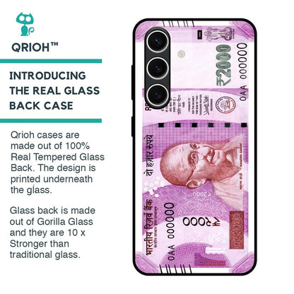 Stock Out Currency Glass Case for Samsung Galaxy S24 FE 5G