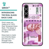 Stock Out Currency Glass Case for Samsung Galaxy S24 FE 5G