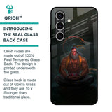 Lord Hanuman Animated Glass Case for Samsung Galaxy S24 FE 5G