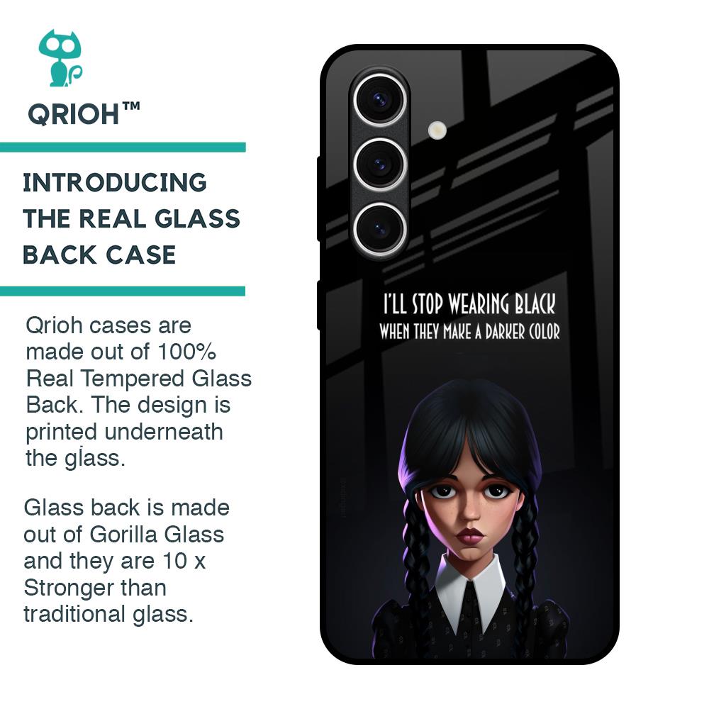 Aesthetic Digital Art Glass Case for Samsung Galaxy S24 FE 5G