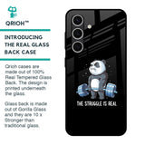 Real Struggle Glass Case for Samsung Galaxy S24 FE 5G