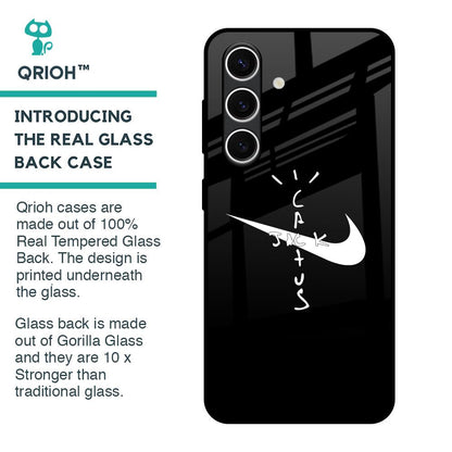 Jack Cactus Glass Case for Samsung Galaxy S24 FE 5G