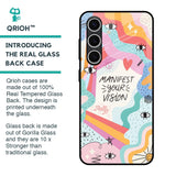 Vision Manifest Glass Case for Samsung Galaxy S24 FE 5G