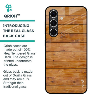 Timberwood Glass Case for Samsung Galaxy S24 FE 5G
