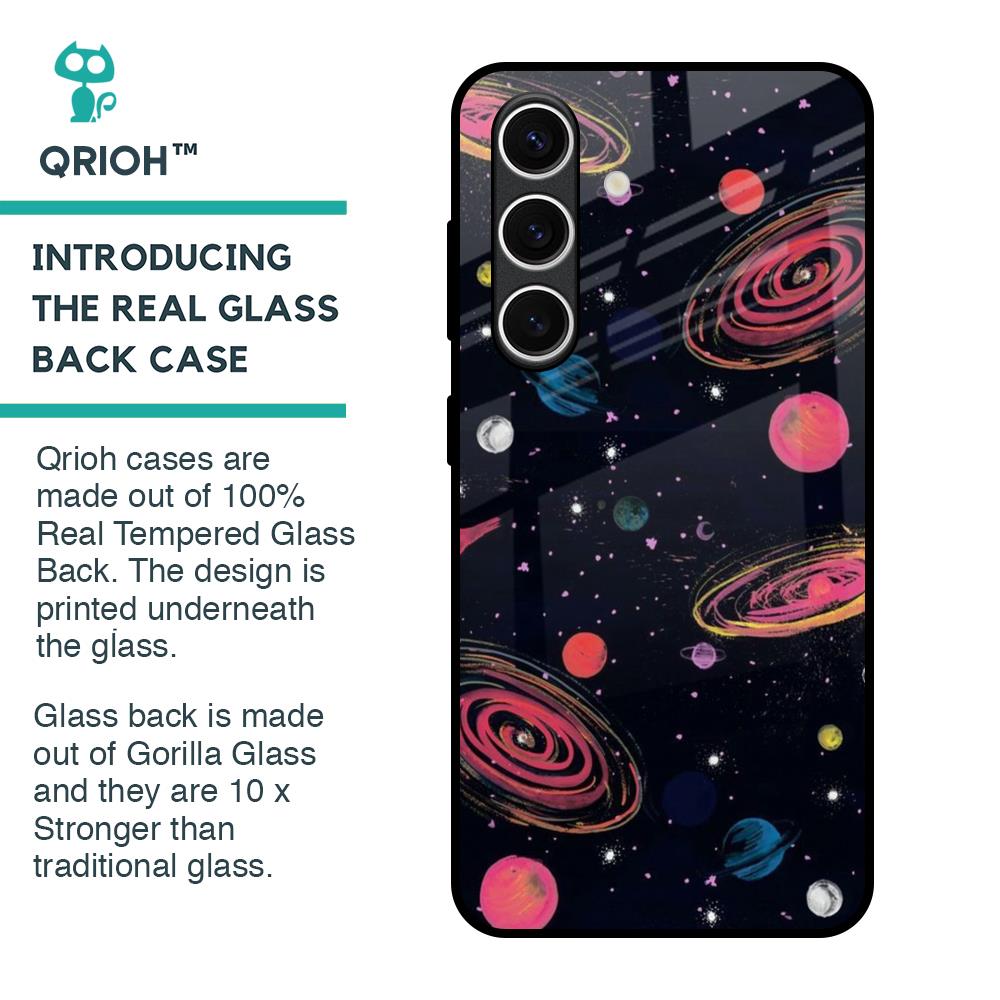 Galaxy In Dream Glass Case For Samsung Galaxy S24 FE 5G
