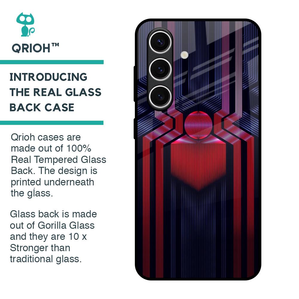 Super Art Logo Glass Case For Samsung Galaxy S24 FE 5G