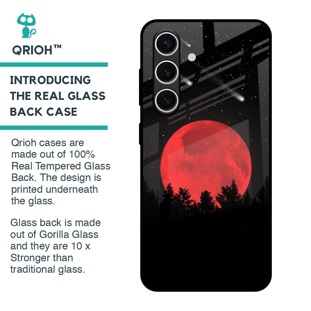 Moonlight Aesthetic Glass Case For Samsung Galaxy S24 FE 5G
