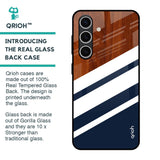 Bold Stripes Glass Case for Samsung Galaxy S24 FE 5G