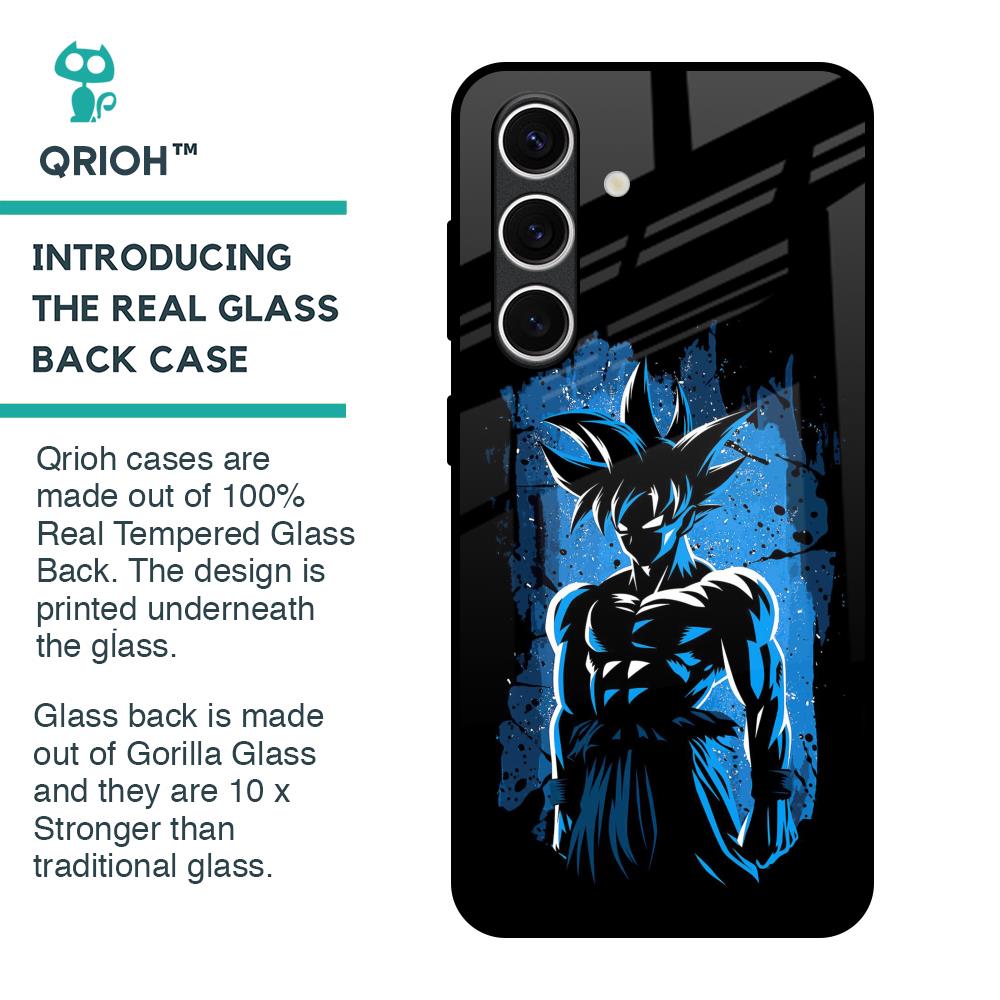 Splatter Instinct Glass Case for Samsung Galaxy S24 FE 5G