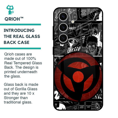 Sharingan Glass Case for Samsung Galaxy S24 FE 5G